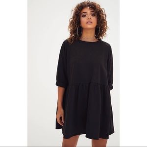 prettylittlething smock dress